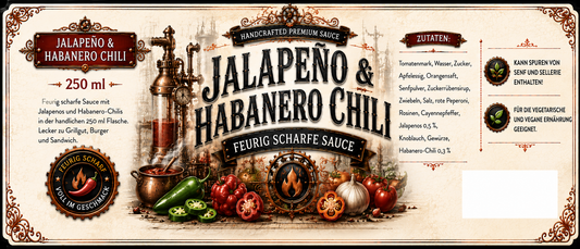 Mysterium Jalapeño & Habanero Chili Design 250ml