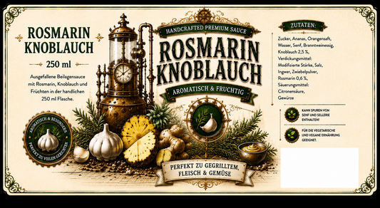 Mysterium Rosmarin Knoblauch Design 250ml