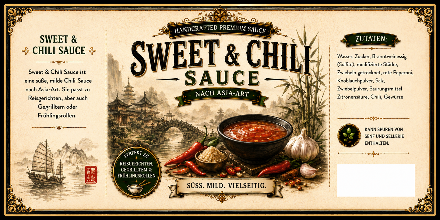 Mysterium Sweet & Chili Salsa Design 250ml