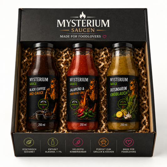 Mysterium Saucen – 3er Geschenkset
