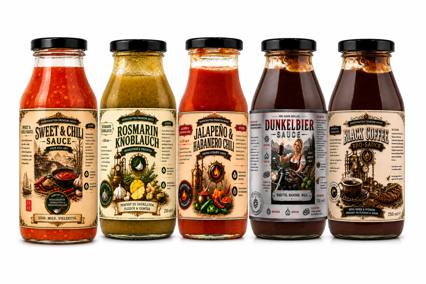 Mysterium Saucen – Probierpaket Alternativdesign