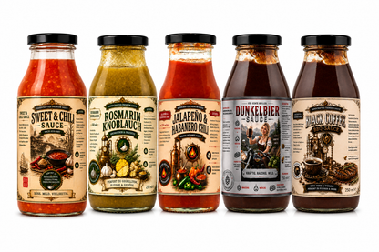Mysterium Saucen – Probierpaket Alternativdesign