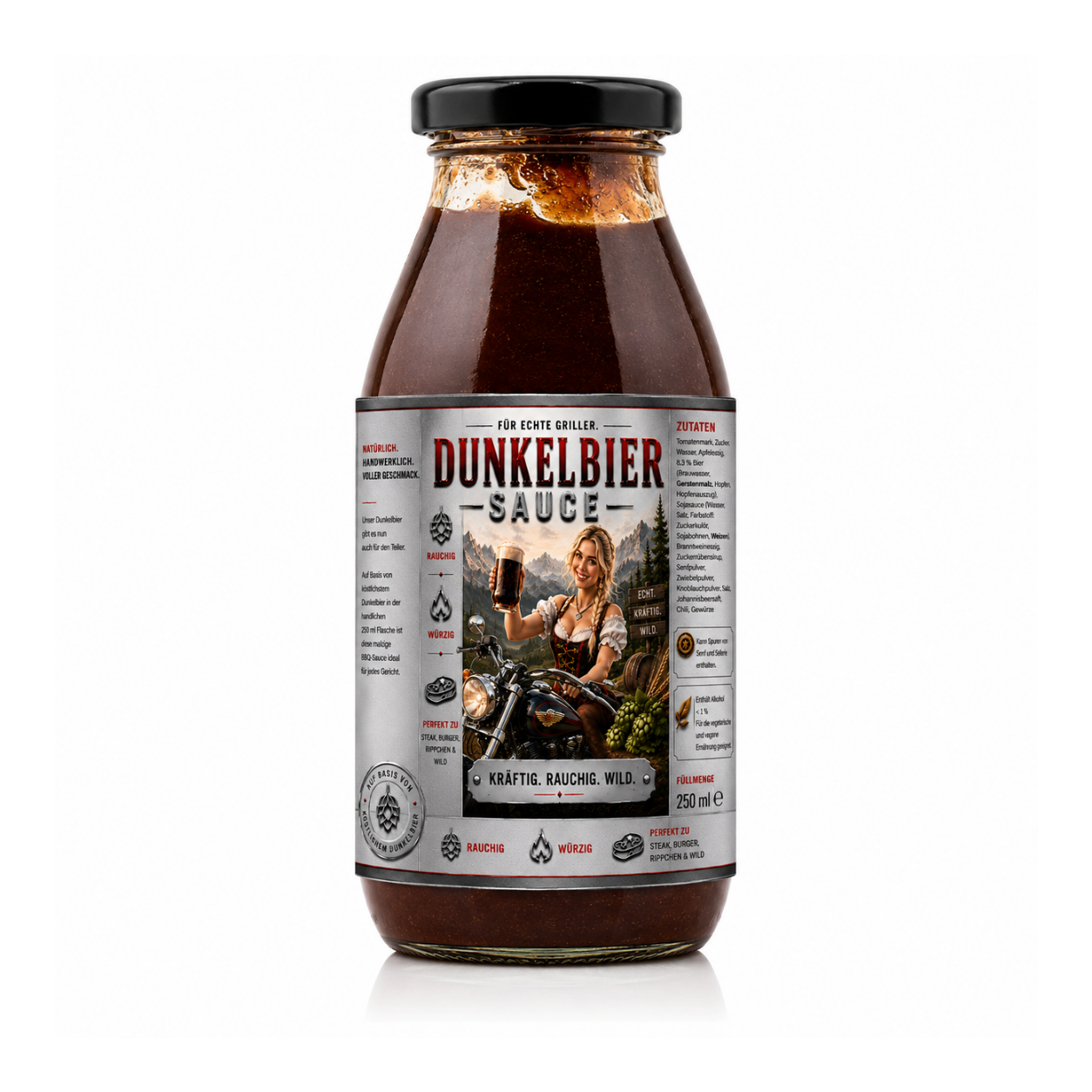 Mysterium Dunkelbiersauce Design  250ml