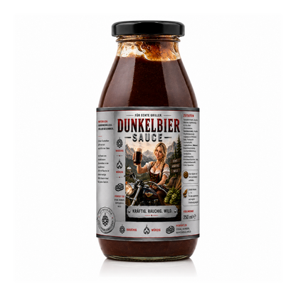 Mysterium Dunkelbiersauce Design  250ml